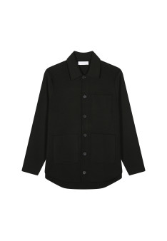 Merino wool button-down jacket - Samuel
