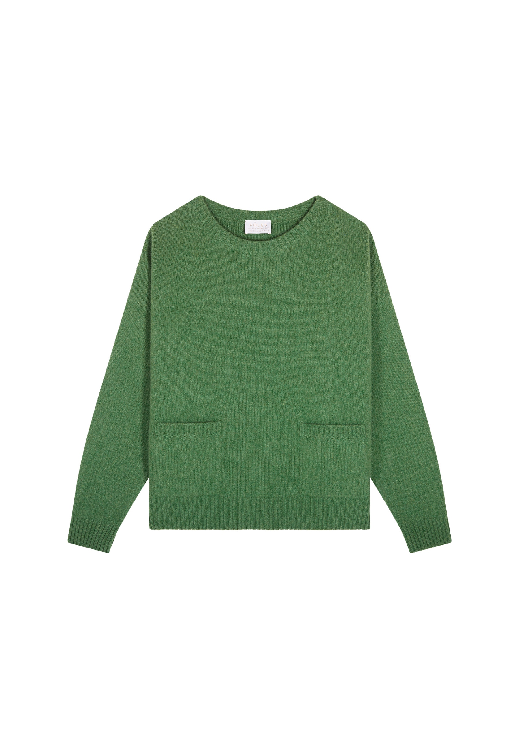 Pull ample à poches en cachemire et laine - Davina 8251