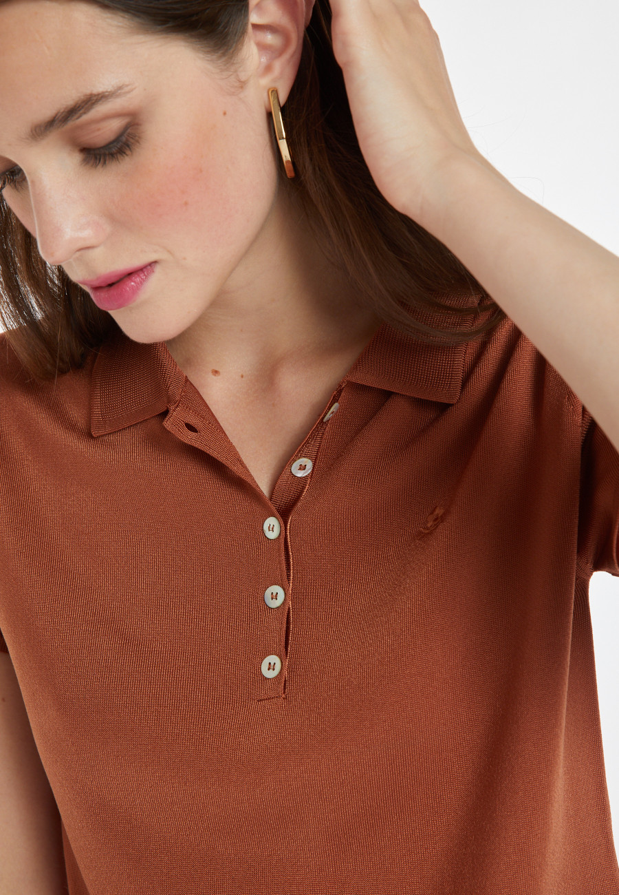 Fil Lumière poloshirt - Bilbo