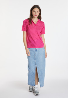 Polo en Fil Lumière à motifs - Karin 9926