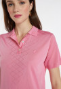 Patterned Fil Lumière polo-shirt - Katleen