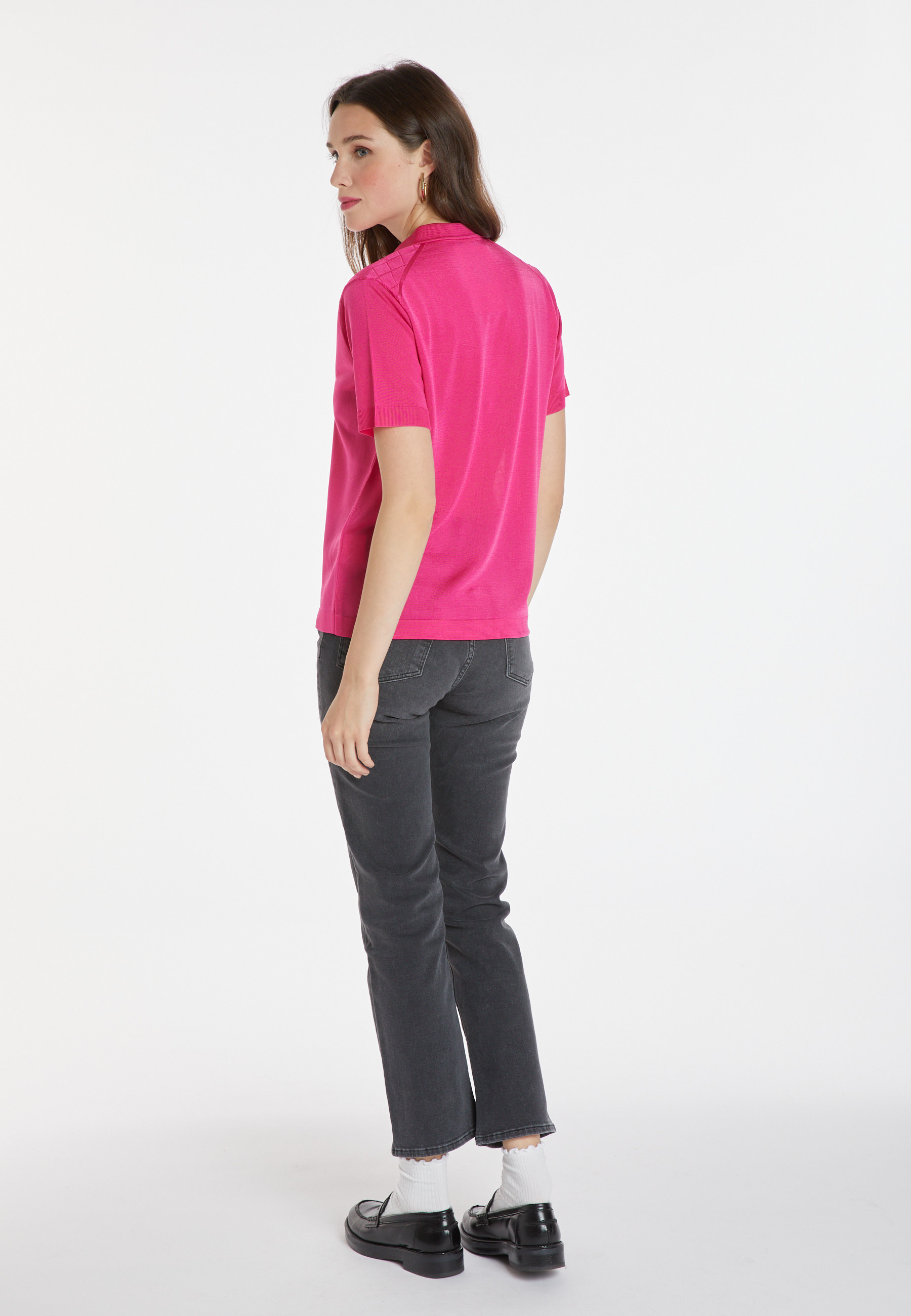 Polo en Fil Lumière à motifs - Katleen 9926