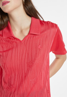 Polo Fil Lumière à motifs - Kyara 1883