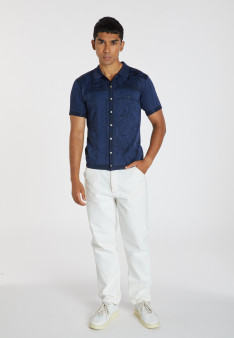 Fil Lumière patterned polo shirt - Aaron