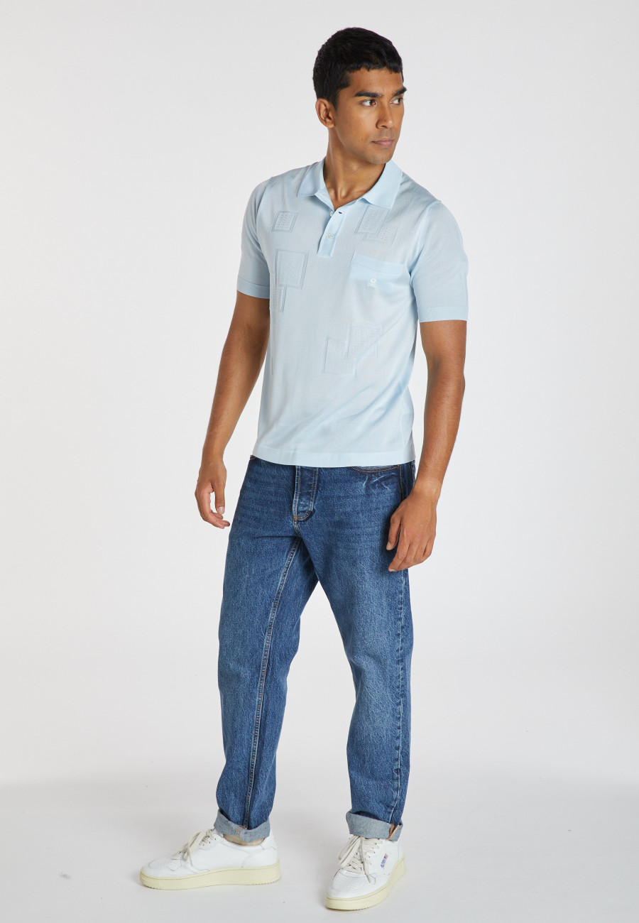 Polo Fil Lumière à motifs - Aldric 5730