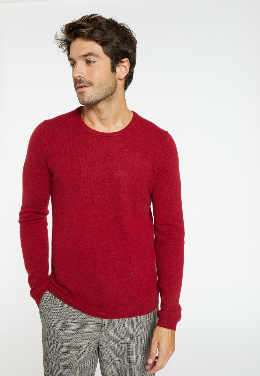 Suéter de cashmere com gola redonda - Faustin