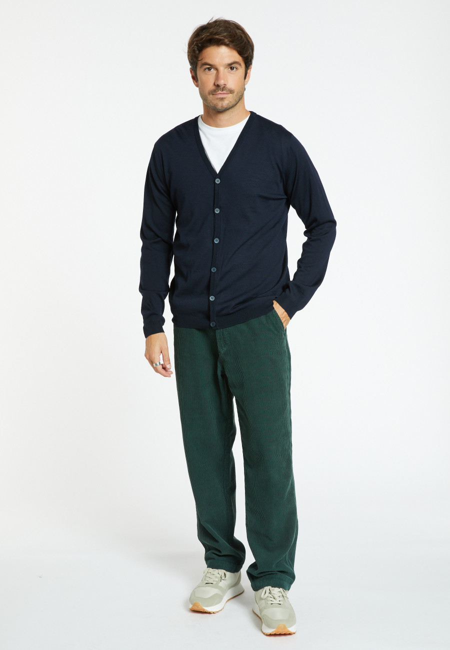 Gilet en laine mérinos Falco