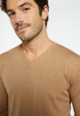 Pull col V en laine mérinos - Badyss