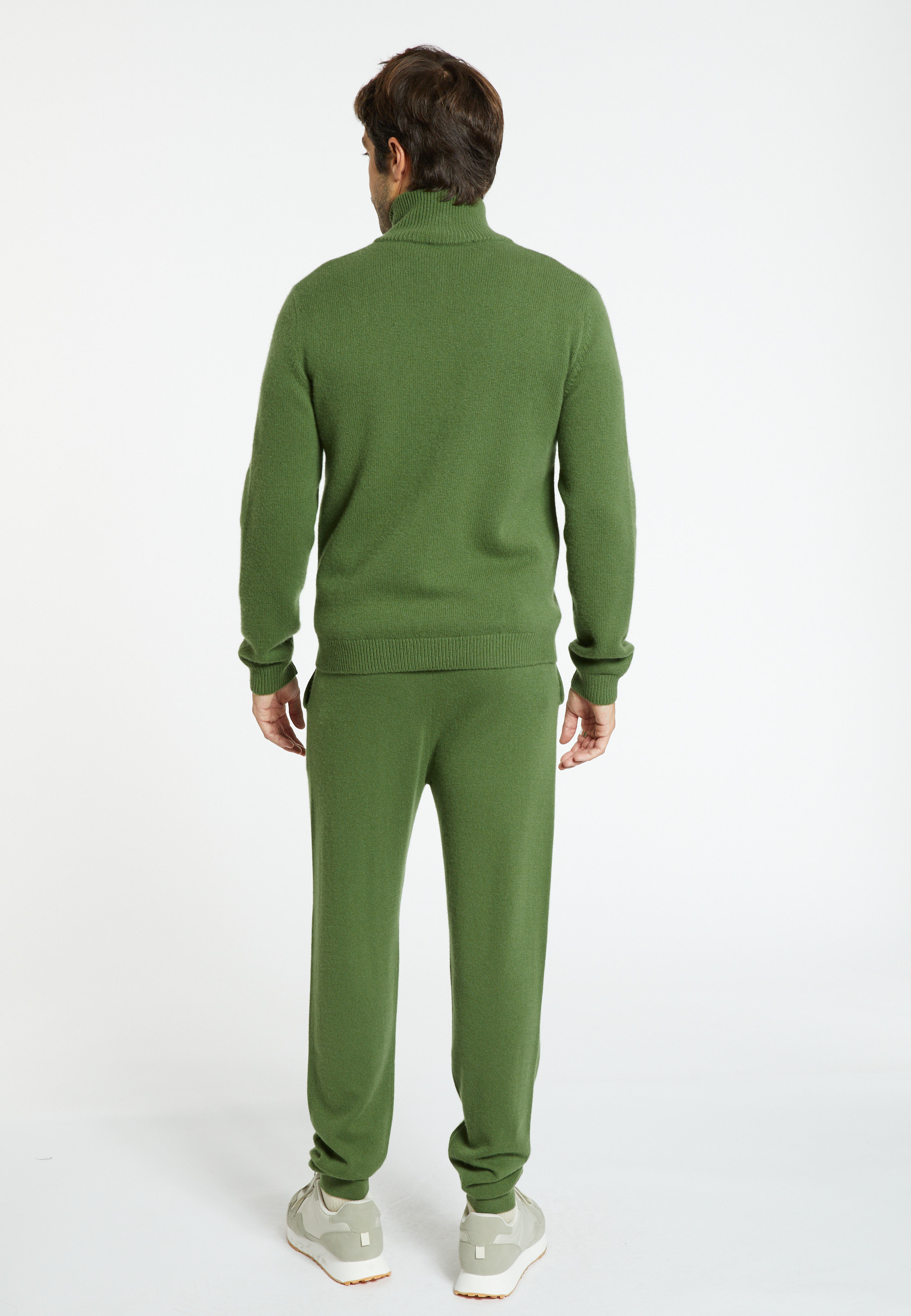 Veste zippée à poches en cachemire 4 fils - Balthazar 8252