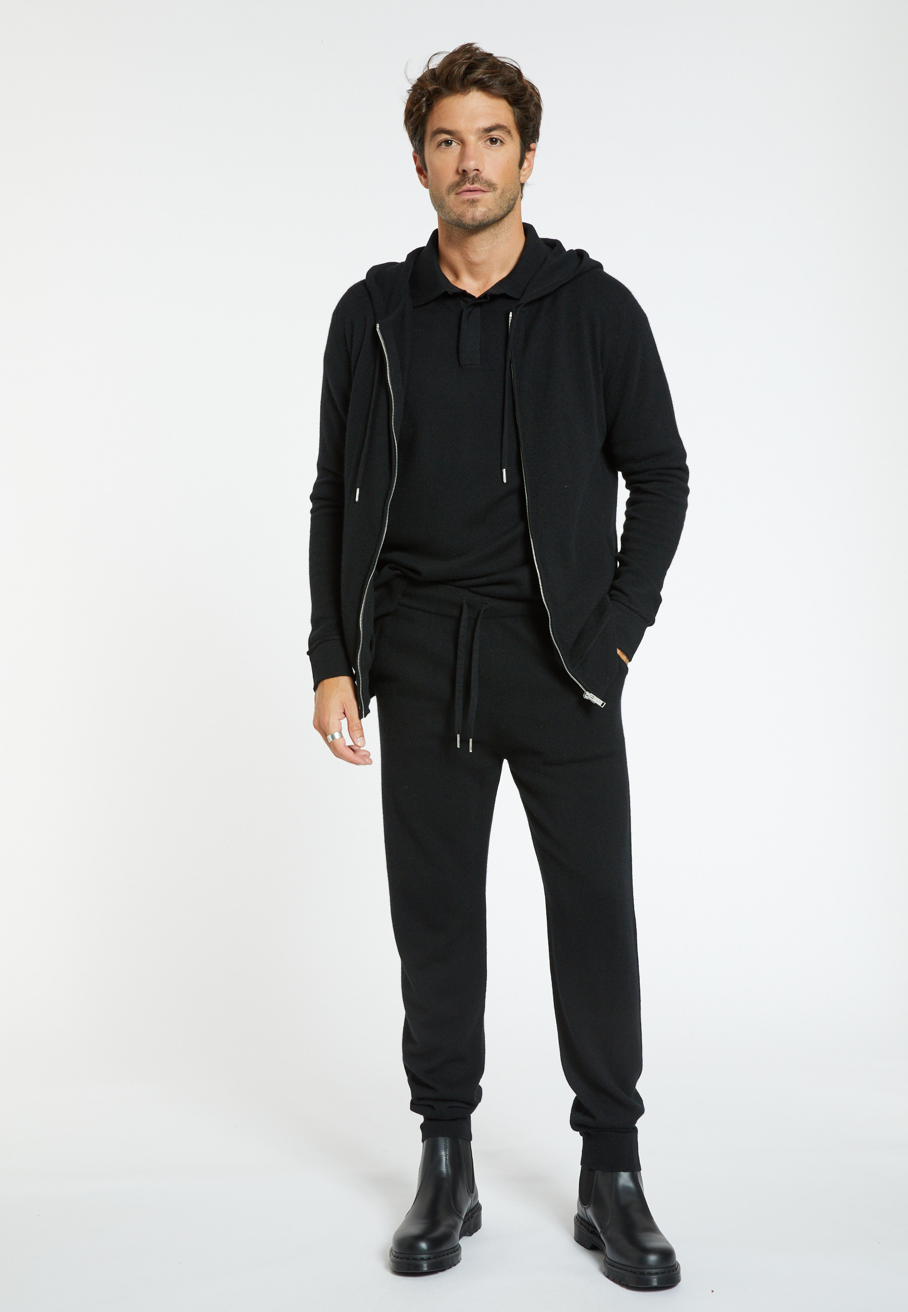 Cashmere pocket joggers - Barry