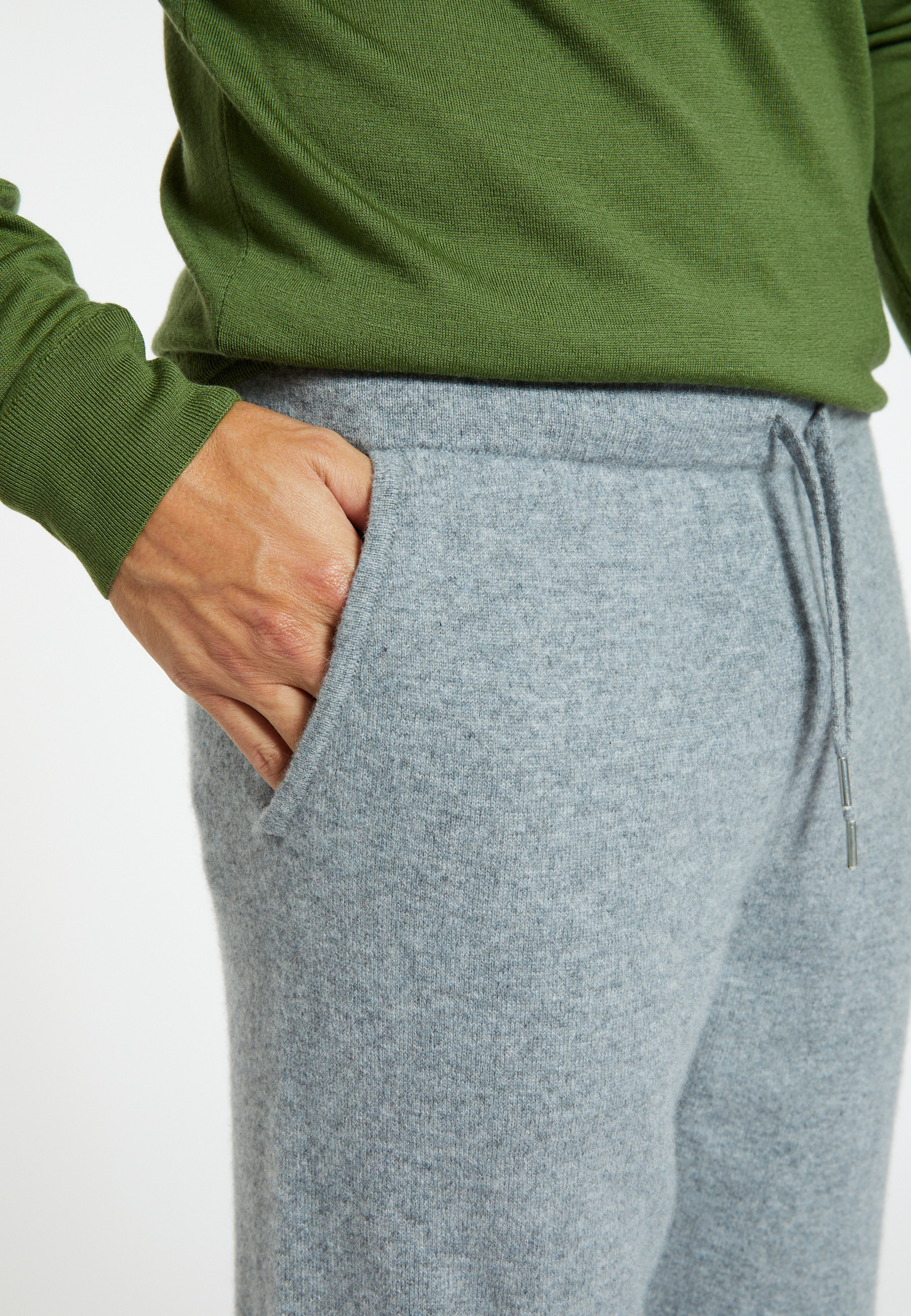 Cashmere pocket joggers - Barry