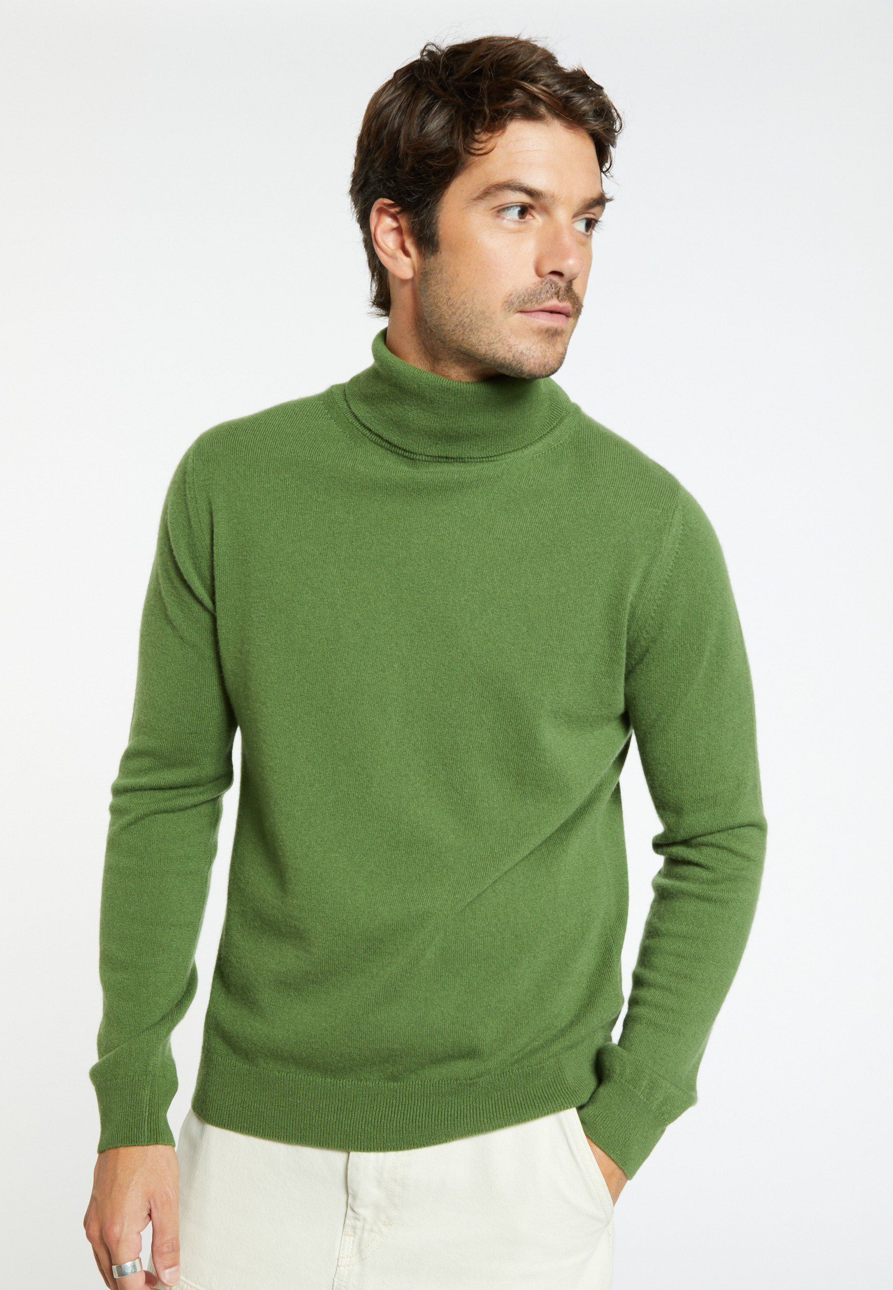 Pull col roulé en cachemire - Eduardo 8252