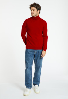 Pull col roulé en cachemire - Eduardo 8281