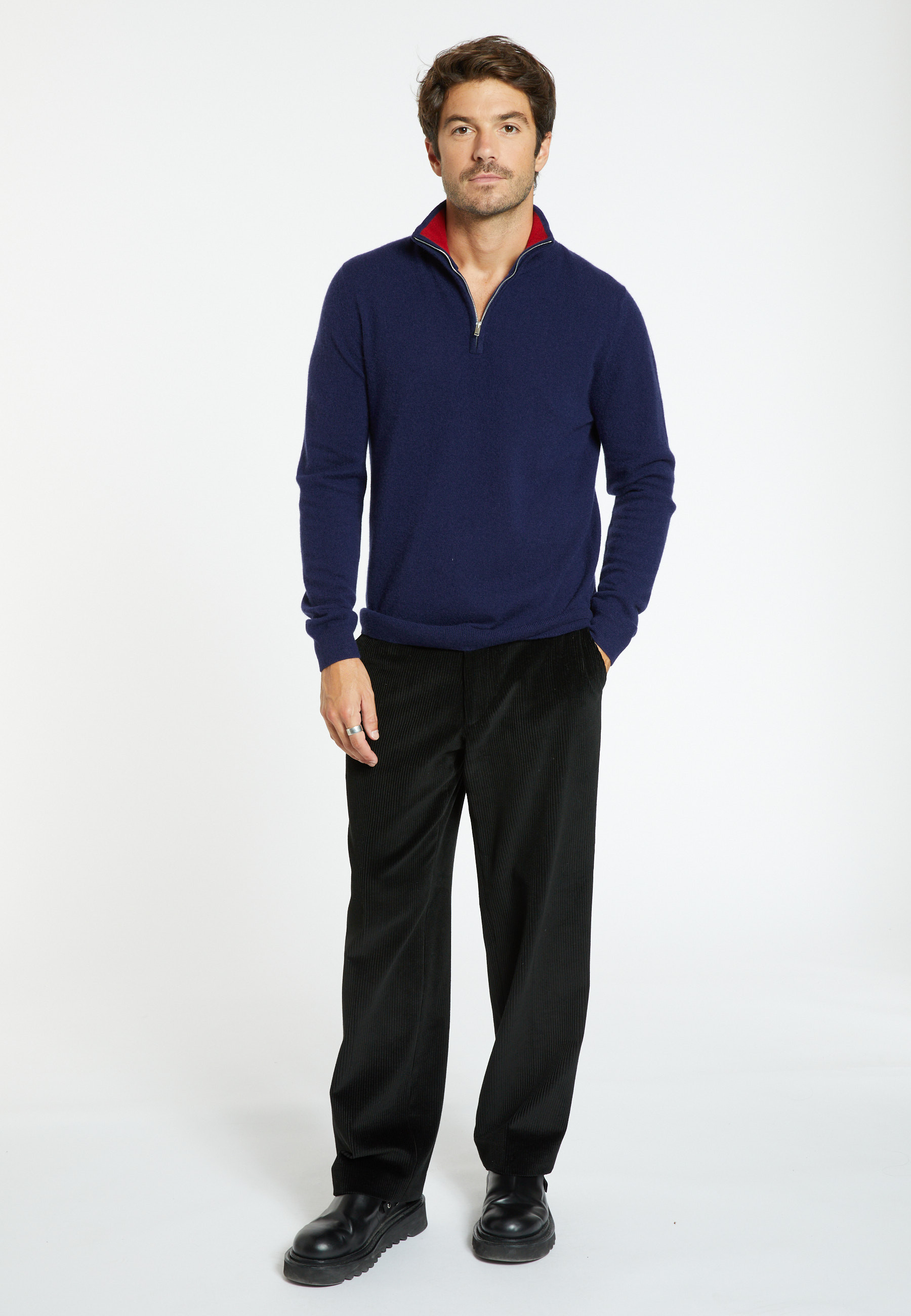 Pull camionneur en cachemire - Emile 8325