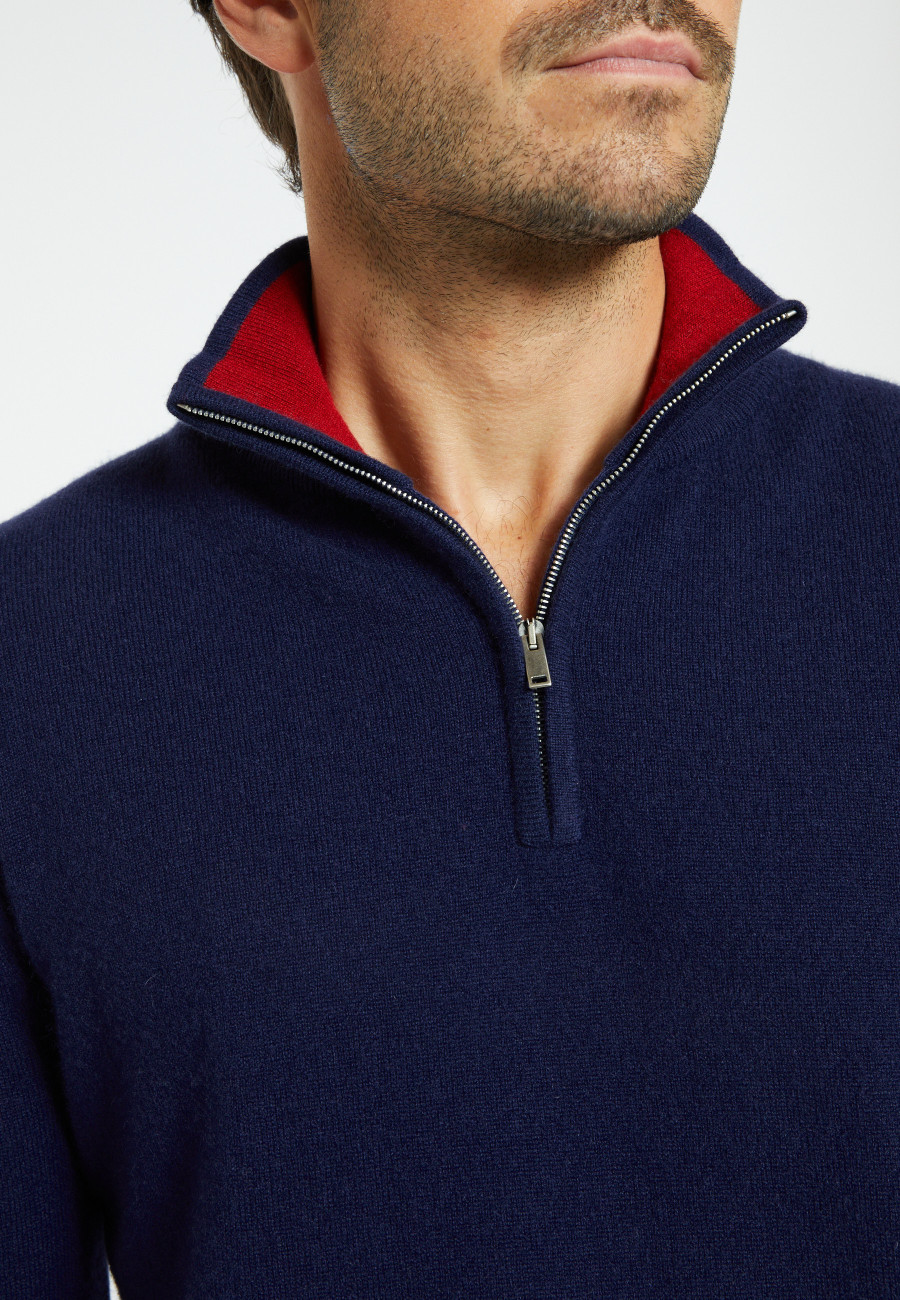 Cashmere trucker sweater - Emile