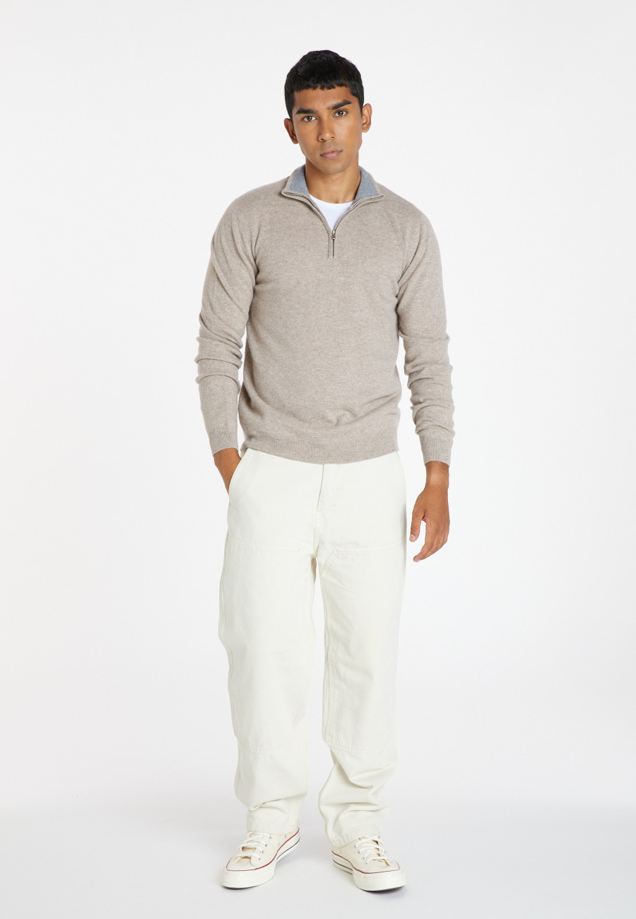 Cashmere trucker sweater - Emile