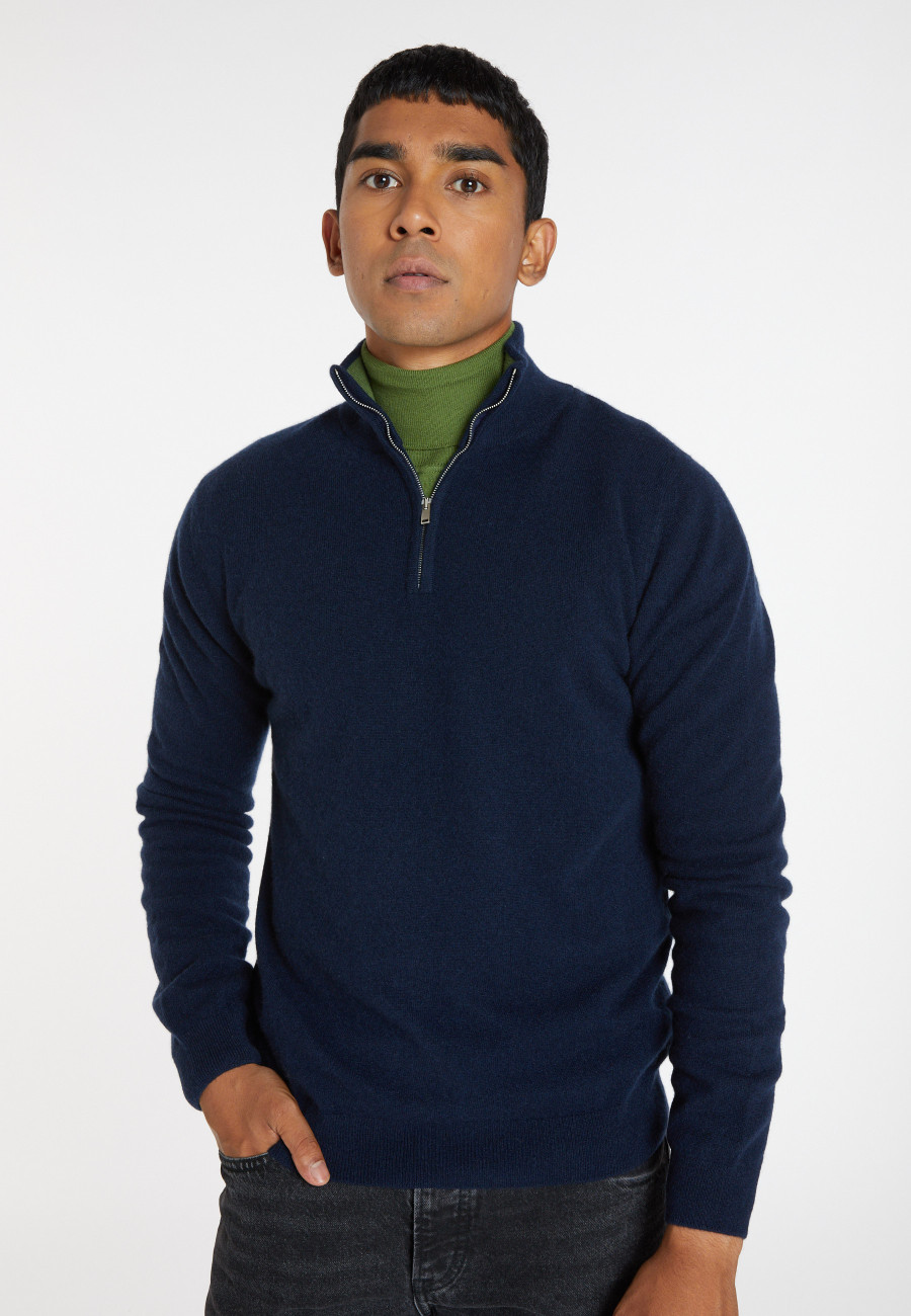 Cashmere trucker sweater - Emile