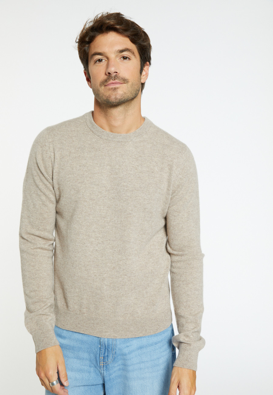 Cashmere round neck sweater - Evain