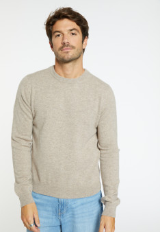 Cashmere round neck sweater - Evain