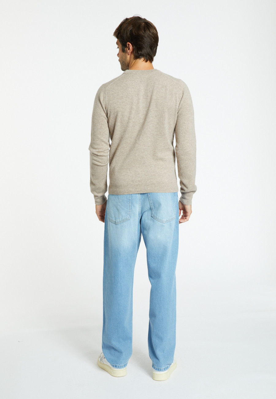 Cashmere round neck sweater - Evain