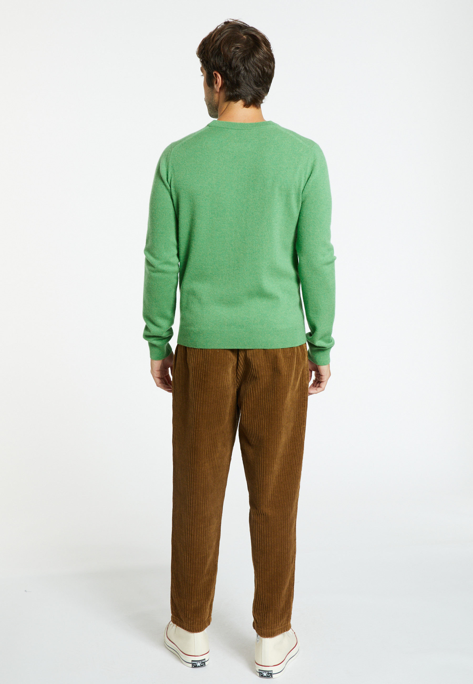 Cashmere round neck sweater - Evain