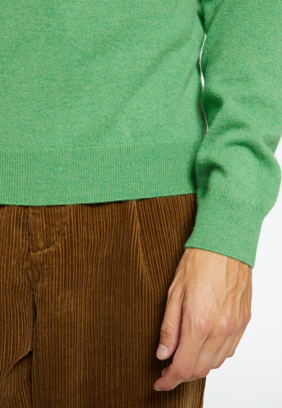 Suéter de cashmere com gola redonda - Evain