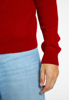 Pull col rond en cachemire - Evain 8281