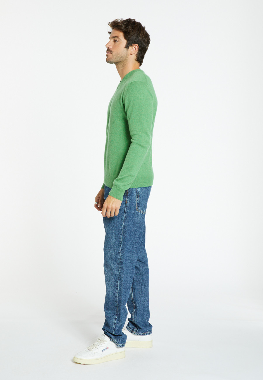 Cashmere V-neck sweater - Evann