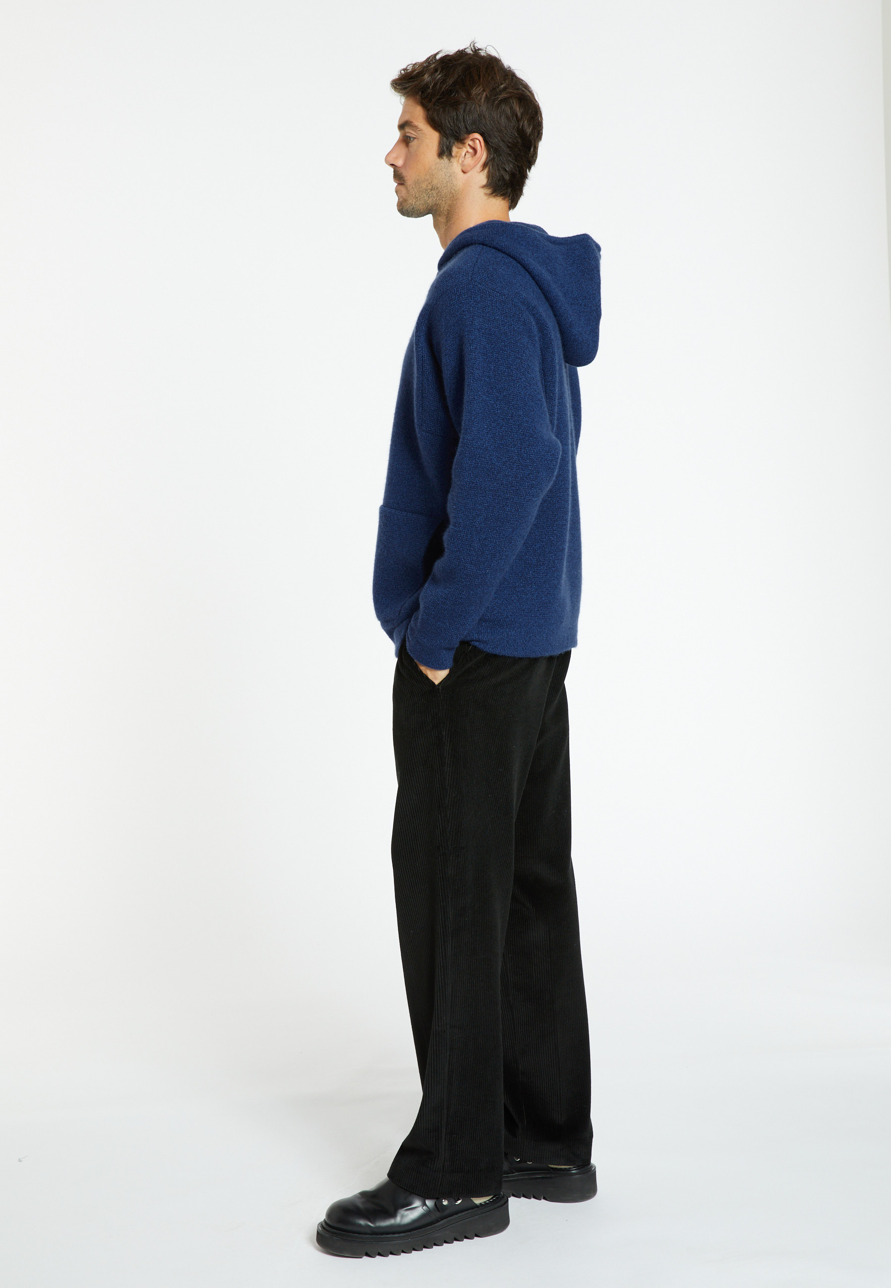 Hoodie en laine et cachemire - Fabio 8241