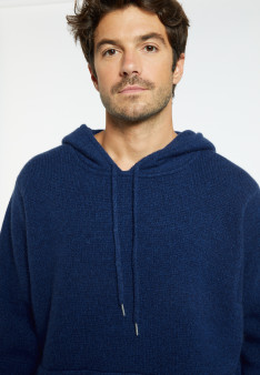 Hoodie en laine et cachemire - Fabio 8241