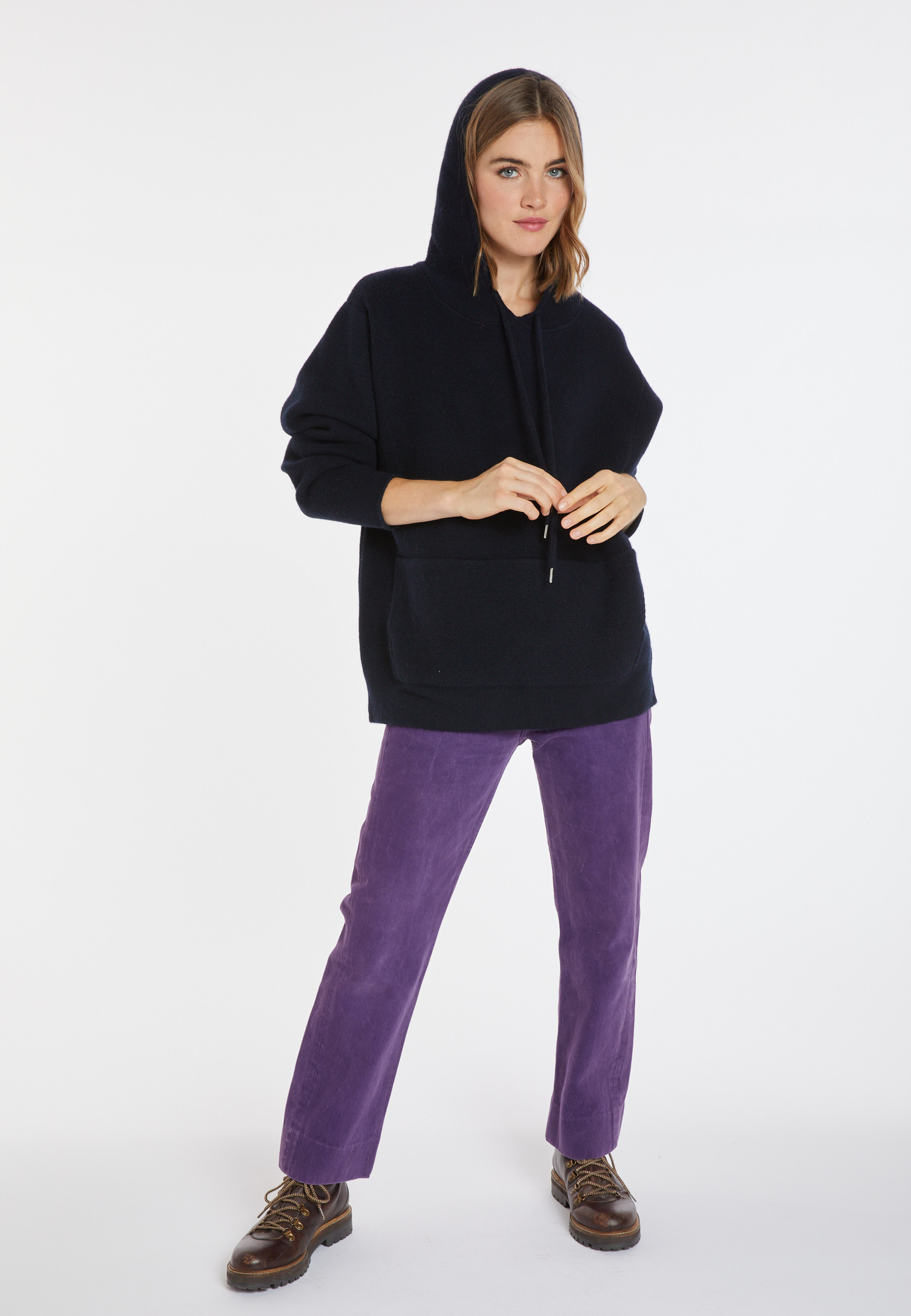 Hoodie en laine et cachemire - Fabio 8240