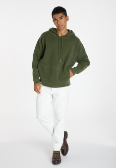 Hoodie en laine et cachemire - Fabio 8252