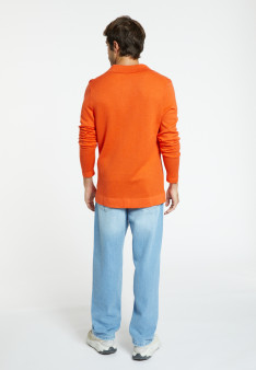 Polo manches longues en laine mérinos - Sidney 8270