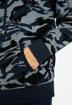 Hoodie graphique en laine mélangée - Steele