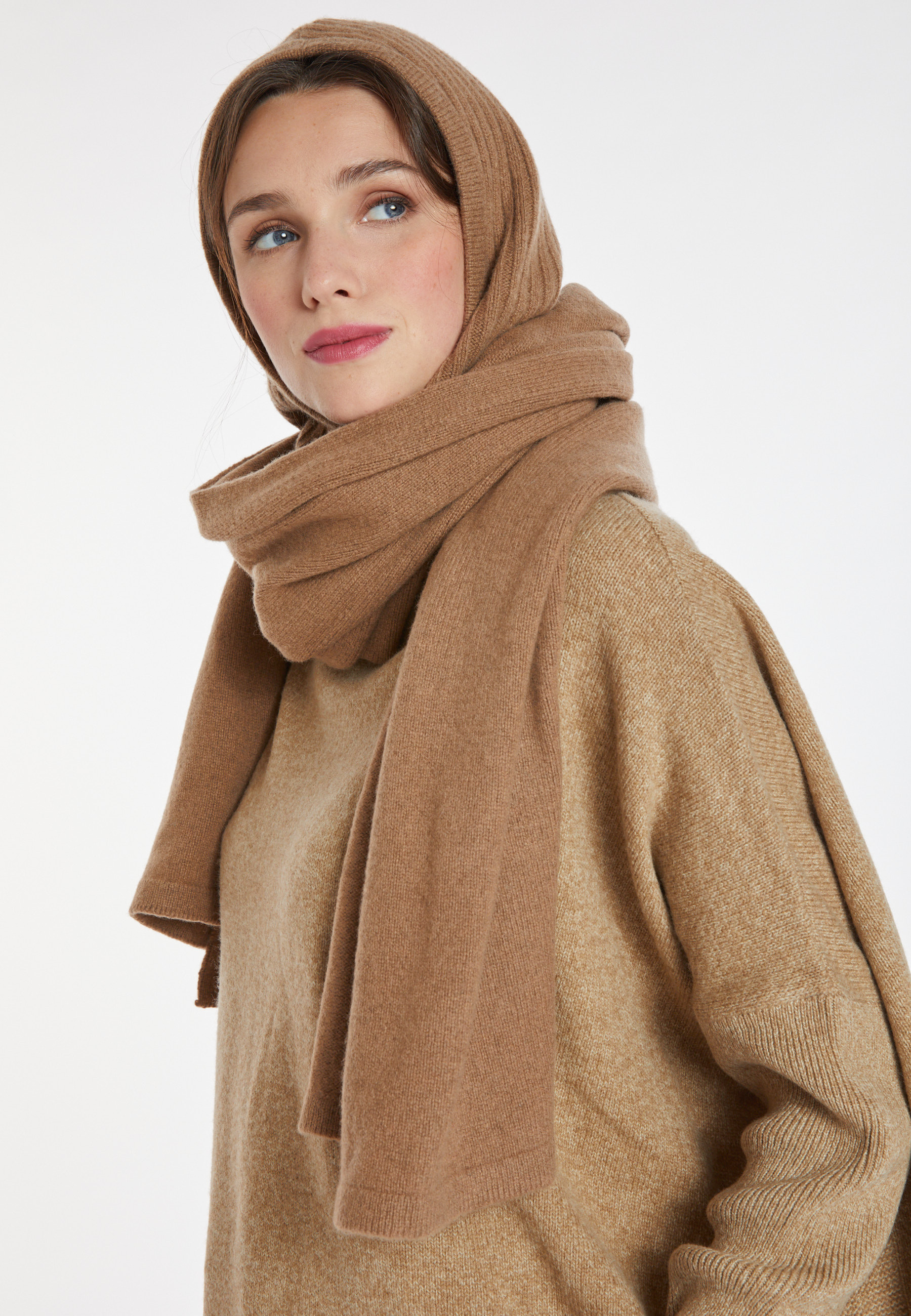 Unisex cashmere blend scarf - Gabrias