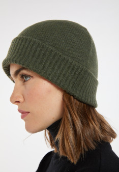 Bonnet mixte en cachemire et laine - Gad