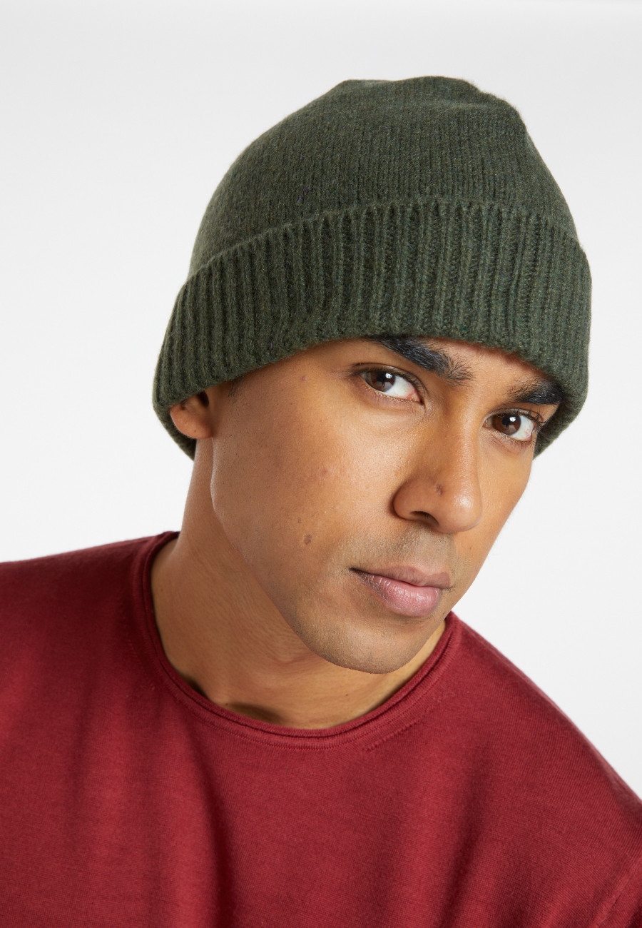 Unisex cashmere and wool hat - Gad