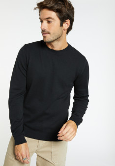 Round neck cotton cashmere sweater - Burton