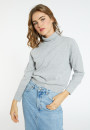 Cashmere hammer armholes sweater - Beverly