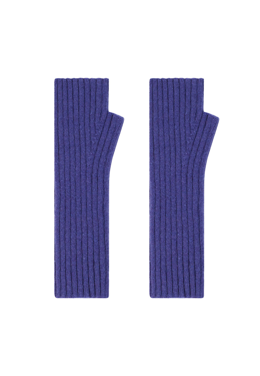 Unisex cashmere and wool mittens - Glenn