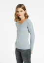 V collar cashmere jumper - Eniva