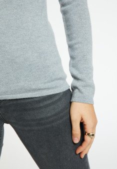 V collar cashmere jumper - Eniva