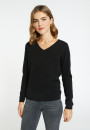 Pull col V en cachemire - Bijou