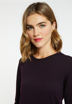 Pull ras du cou femme Bourse 6191 Clochette - 16 Violet clair