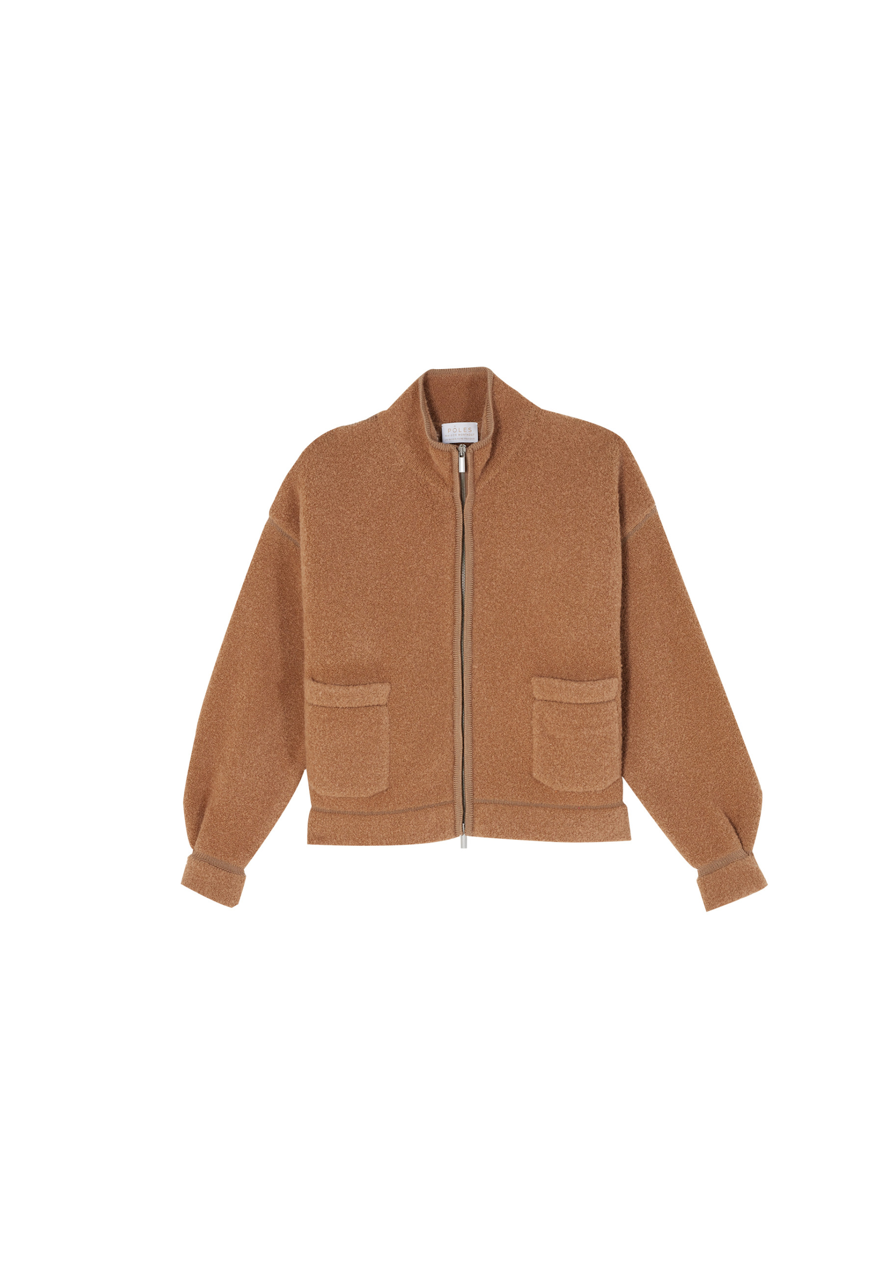 Wool zip-up jacket - Caledonia