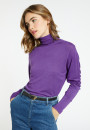 Bamboo cashmere turtleneck t-shirt - Aerio