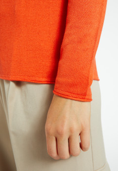 T-shirt col rond en bambou cachemire - Aelia 8270