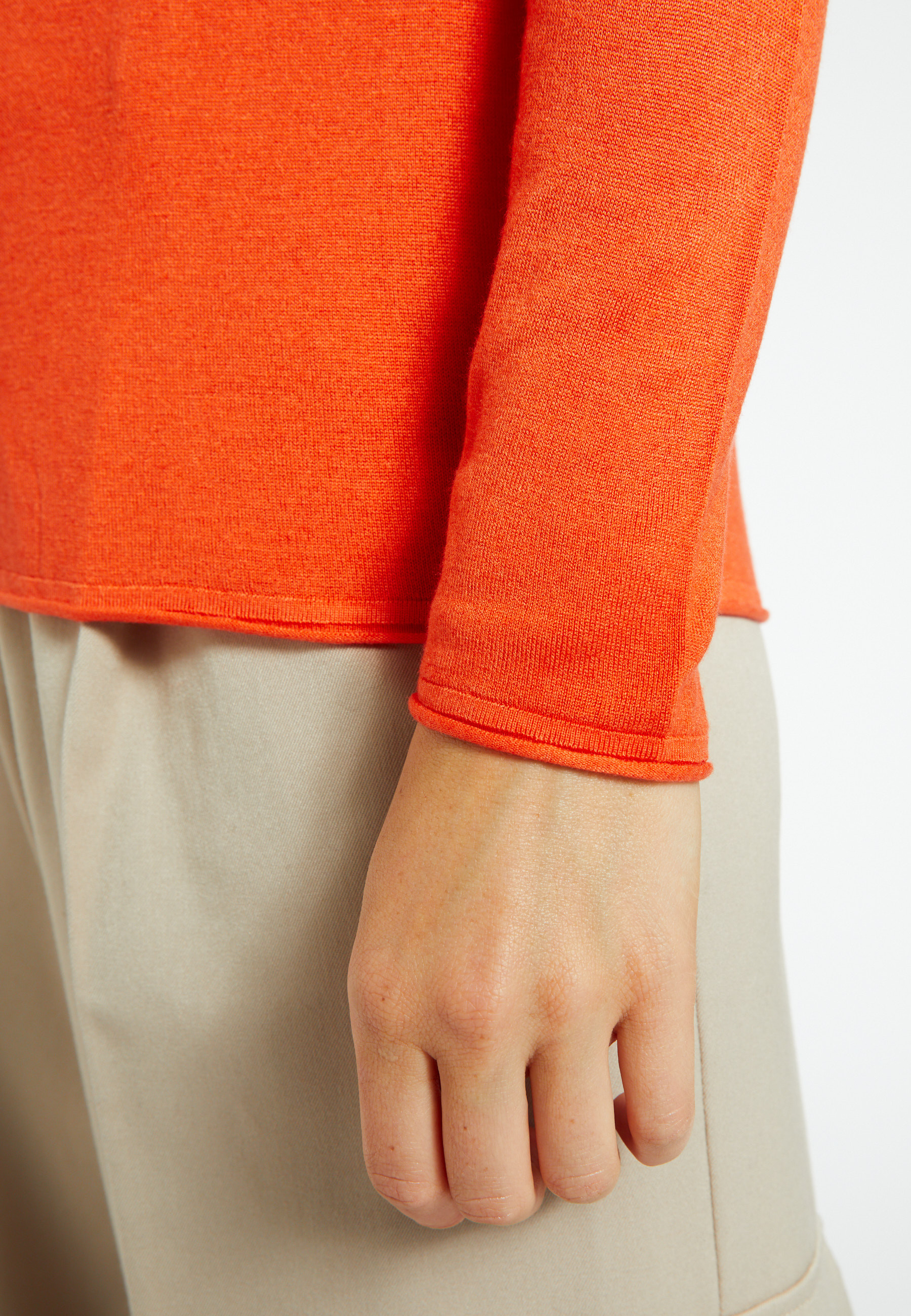 T-shirt col rond en bambou cachemire - Aelia 8270