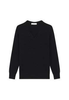 Pull col V en cachemire - Abel 8210