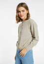 Cashmere round neck buttoned cardigan - Ari